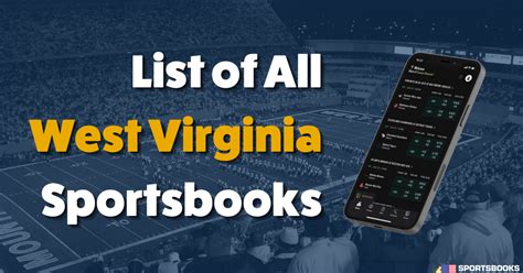west virginia sportsbooks|List of All West Virginia Sportsbooks 2024 .